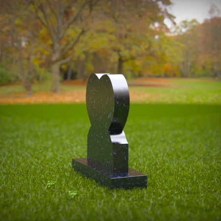 Elevated headstone prices justified by striking shape and durable structure