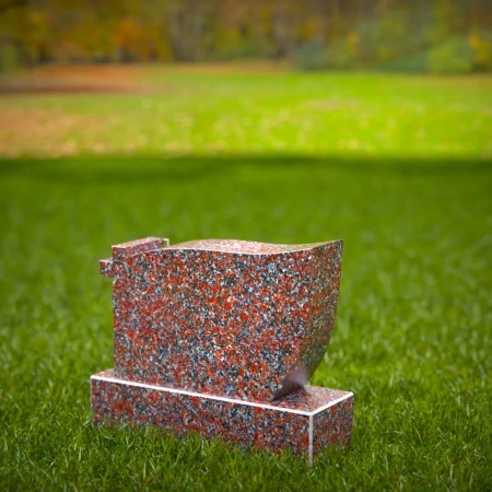 Humble grave markers with noble shape and timeless beauty
