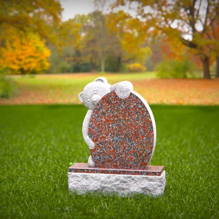 angelic memorial piece carved with emotional detail for headstone prices