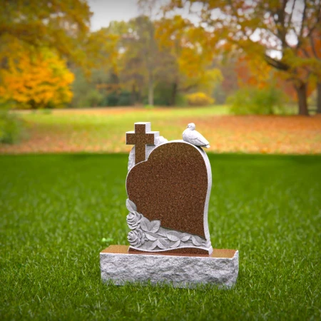 Sacred stillness in the shape of headstones near me, bronze grave markers, and tombstone.