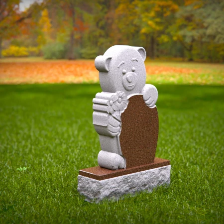 Eternal bloom child headstones gifted by teddy expression