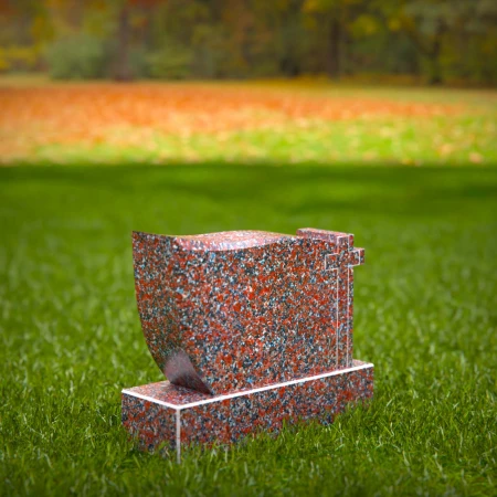 Humble grave markers with noble shape and timeless beauty