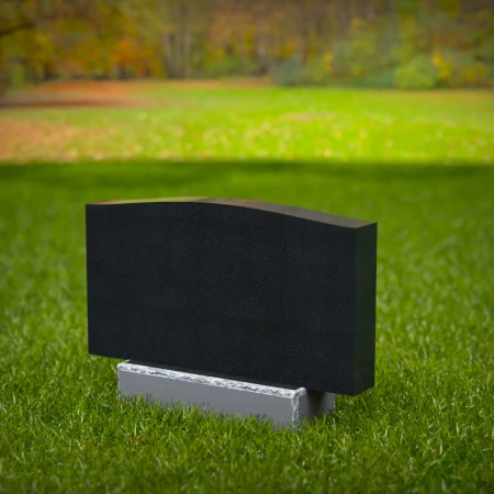 1779 - Companion Upright Headstone with Gentle Curve