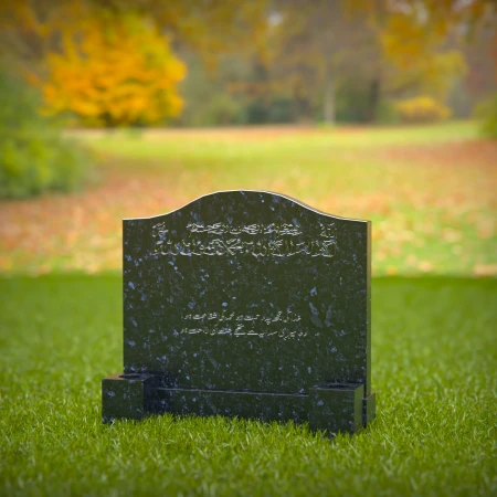 Twin-panel tombstones that honor unity and everlasting devotion
