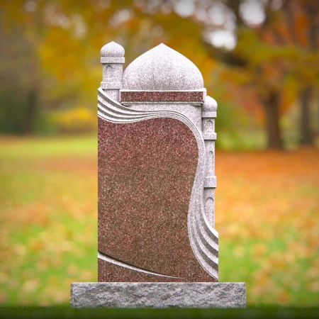 Architectural flair in this timeless tribute to headstone prices