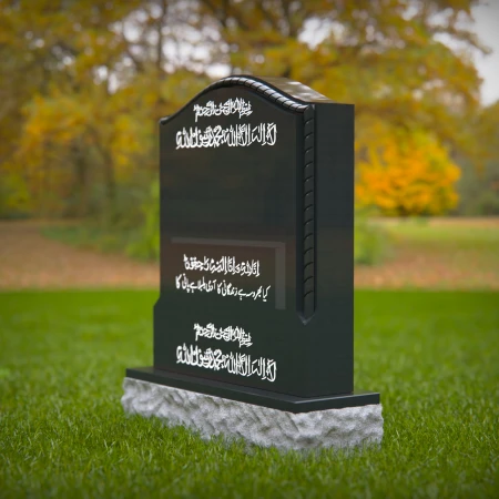 Grave markers that blend tradition and modern form for honoring loved ones