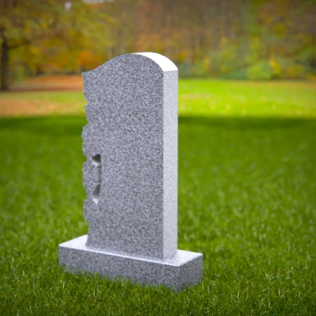 Graceful contours ideal for headstone near me
