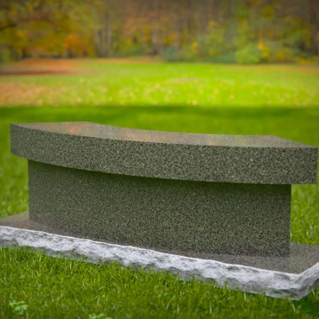 1979 - Banco Conmemorativo de Granito Personalizado con Cita - Tributo Duradero en Cementerio
