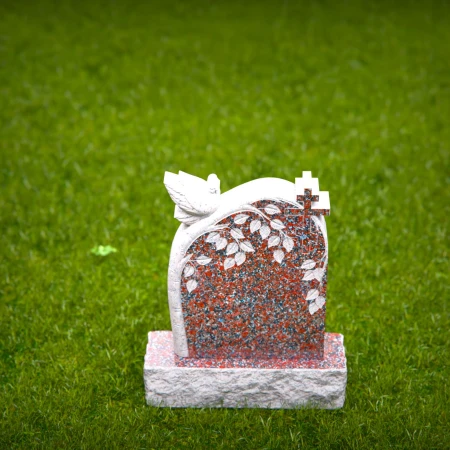 Eternal beauty rests within this headstone, memorials, and grave stones.