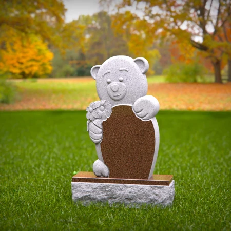 Eternal bloom child headstones gifted by teddy expression
