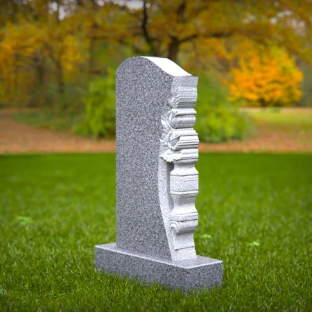 Graceful contours ideal for headstone near me