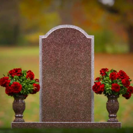 1912 - Klassisches aufrechtes Denkmal mit sanft gewölbter Spitze