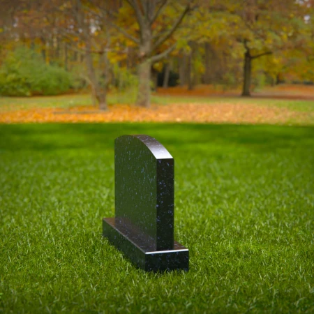 1791 - Companion Headstone with Scroll, Open Book, and Heart Engravings – Customizable Memorial