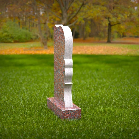 sleek memorial with engraved lines of calm remembrance for headstones