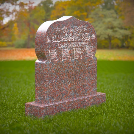 Evocative grave markers with poised structure and grace