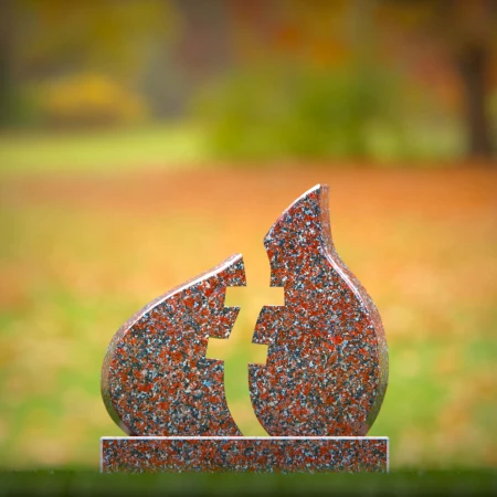 Humble grave markers with noble shape and timeless beauty