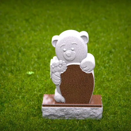 Eternal bloom child headstones gifted by teddy expression
