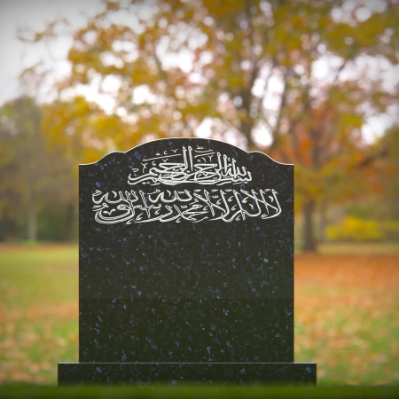 Crossed-shield memorials designed to express eternal love