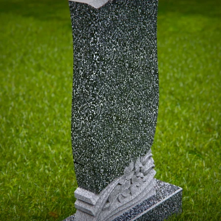 Serenity and grace embodied in each floral-themed grave markers