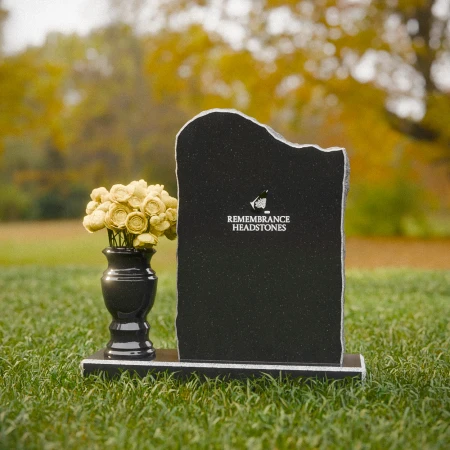 1852 - Natural Edge Upright Headstone