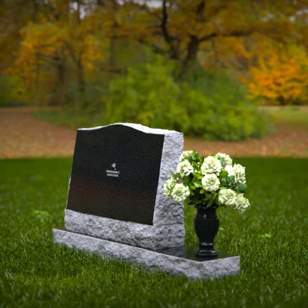 Rustic elegance granite headstones designed for timeless memorials.