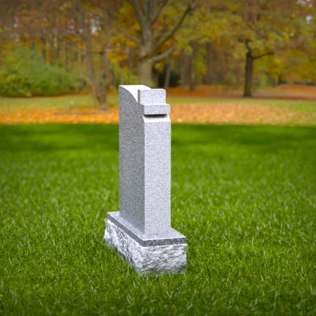 Faithful tribute with organic vines shaping lasting headstone prices
