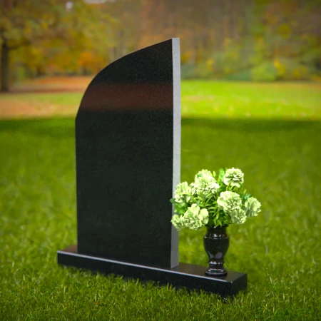 Elegant slant memorial headstones designed for timeless remembrance.