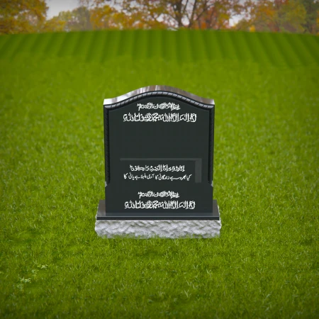 Grave markers that blend tradition and modern form for honoring loved ones