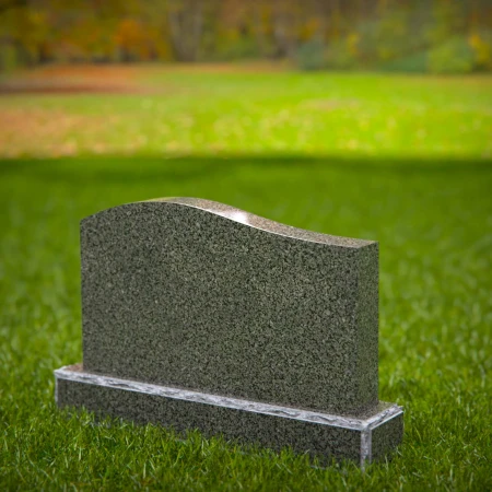 Crossed-shield memorials designed to express eternal love