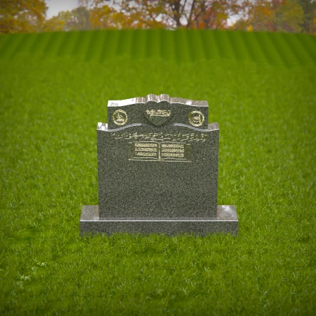 Faithful grave markers shaped to protect and remember