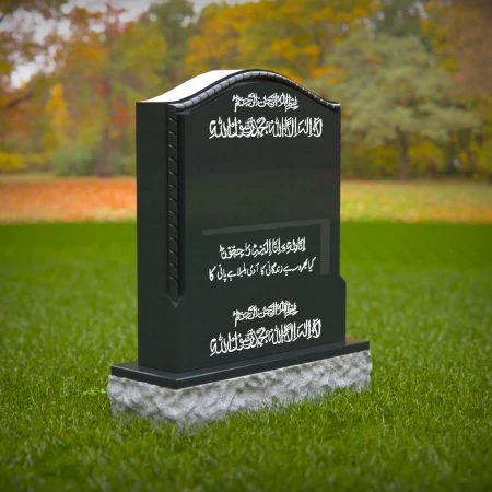 Grave markers that blend tradition and modern form for honoring loved ones