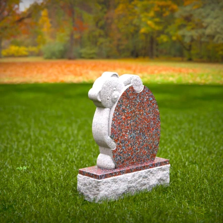 angelic memorial piece carved with emotional detail for headstone prices