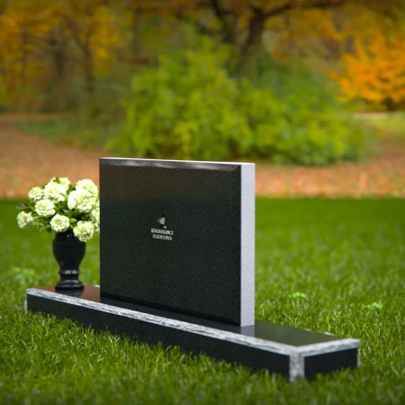Modern rectangular granite headstones crafted for lasting tribute.