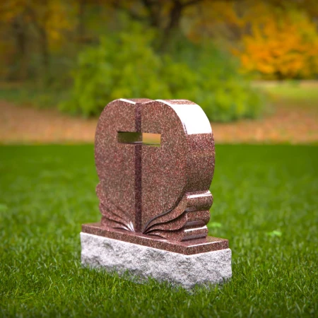 Ornate tombstones featuring subtle lines and enduring power