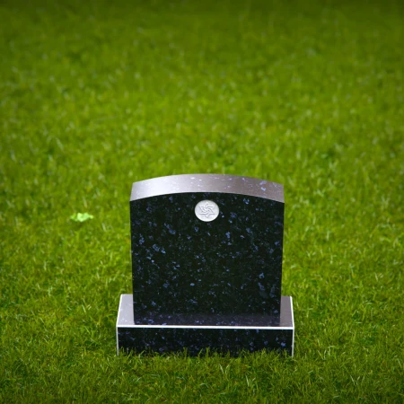 Evocative grave markers with poised structure and grace
