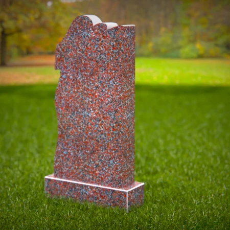 A graceful winged figure carved to reflect loving grave markers