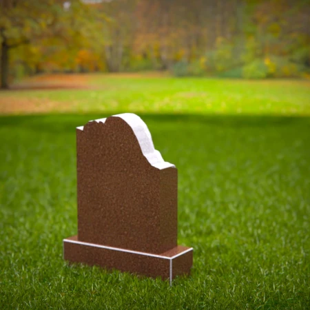 Calm sleep child memorials shaped with angelic kindness