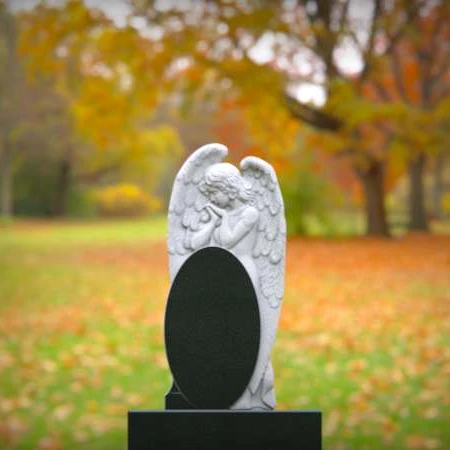 Peaceful repose captured in this headstone near me