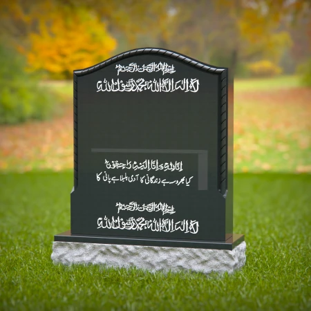 Grave markers that blend tradition and modern form for honoring loved ones
