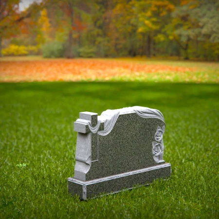 Sacred stillness in the shape of bronze grave markers, headstones near me, and tombstone.