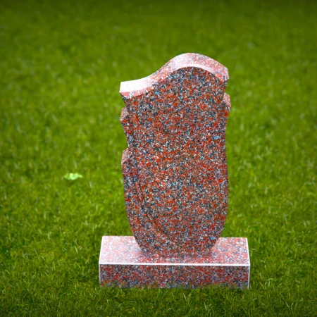 Innovative headstone shape reflecting personalized headstone near me