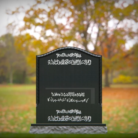 Grave markers that blend tradition and modern form for honoring loved ones