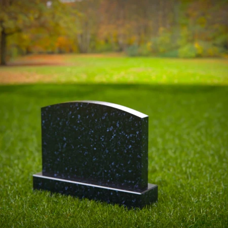 1791 - Companion Headstone with Scroll, Open Book, and Heart Engravings – Customizable Memorial