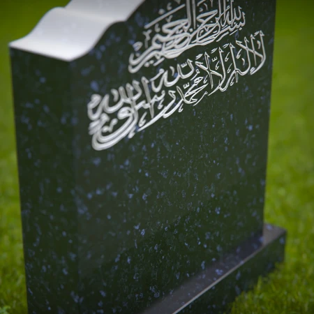 Crossed-shield memorials designed to express eternal love