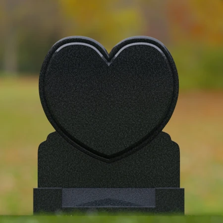 1692 - Herzförmiger Gedenkstein - Ein Symbol der Liebe und ewigen Erinnerung