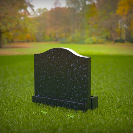 Twin-panel tombstones that honor unity and everlasting devotion