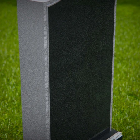 1771 - Upright Headstone with Polished Face and Natural Edges