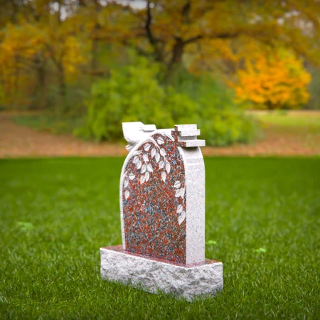 Eternal beauty rests within this headstone, memorials, and grave stones.