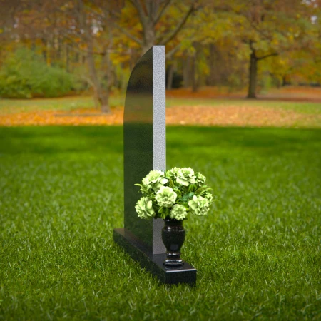 Elegant slant memorial headstones designed for timeless remembrance.