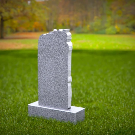 Organic shapes carved with intention express memory in headstone prices